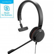Casque Micro Jabra Evolve2 30 Stereo Microsoft Skype (Noir) pour  professionnel, 1fotrade Grossiste informatique