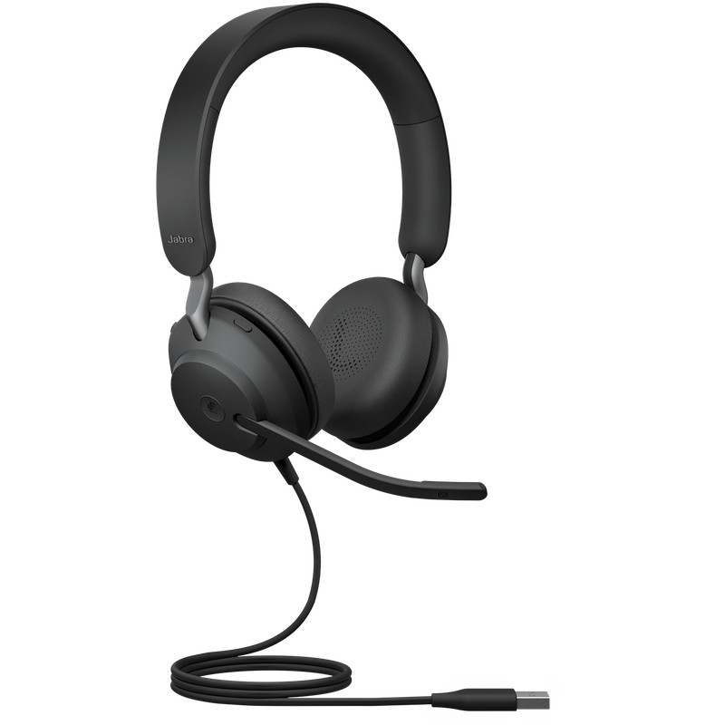 IP&Go - 100% VoIP - VoIP Headsets - Jabra Evolve2 40 SE Stereo