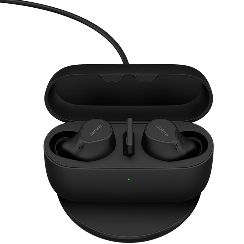 Jabra Evolve2 True Wireless Earbuds - in-Ear Bluetooth Earbuds with Active  Noise Cancellation & 4-Mic MultiSensor Voice Technology - Microsoft Teams